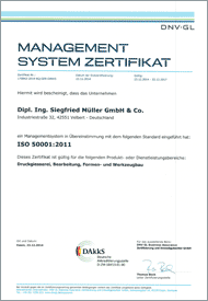 ISO-50001-2011-Zertifikat